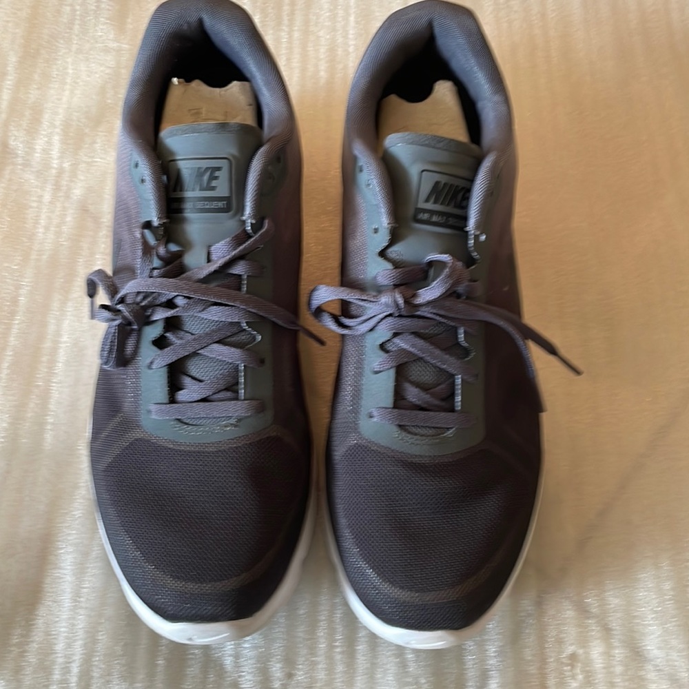 Slightly worn Nike air max See through window at the bottom of the sole
